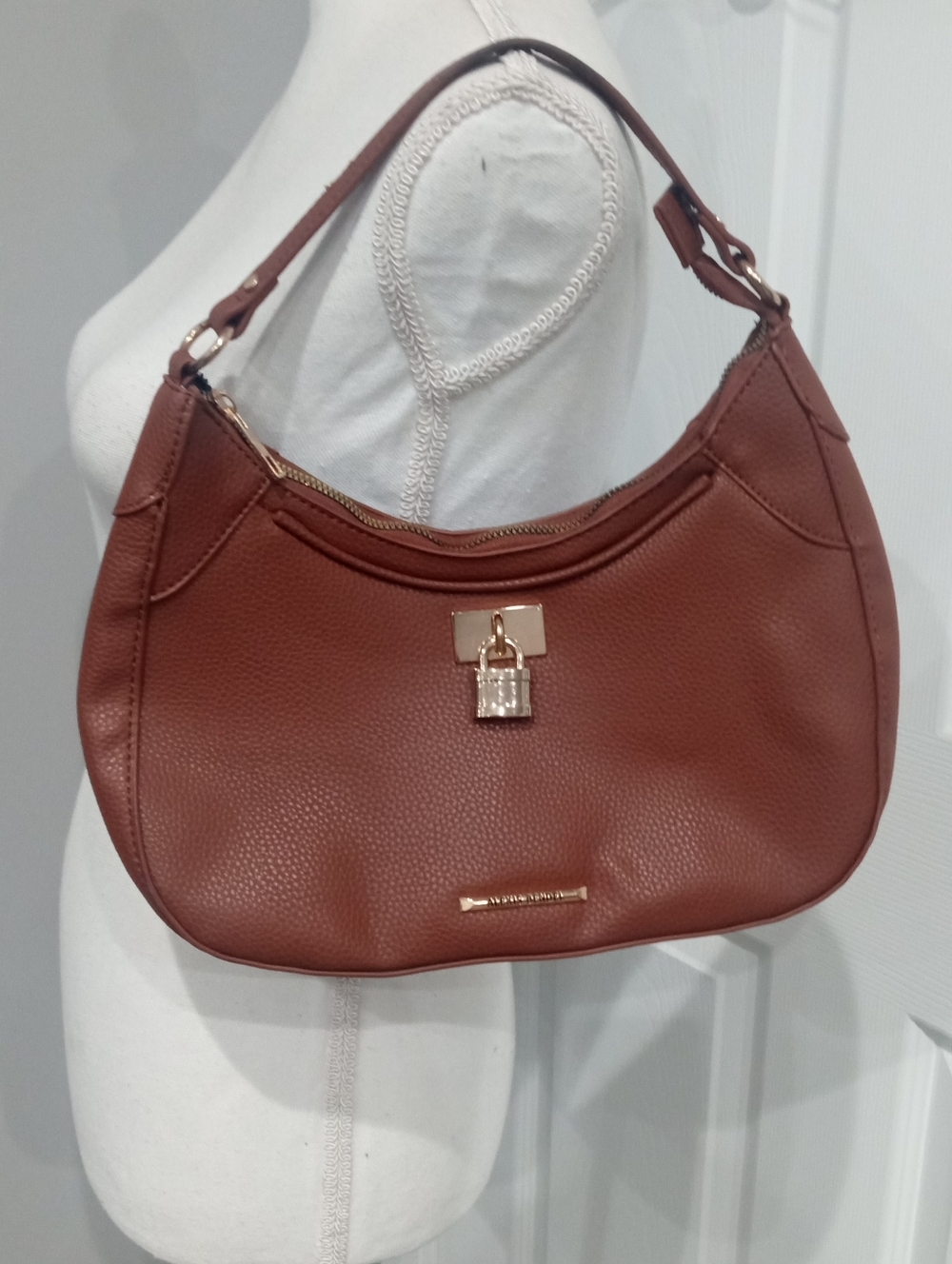 Alexis Bendel Women Leather-Trim Tote Bag - Brown
